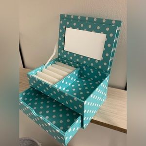 Pottery Barn Polka Dot Jewellery Box